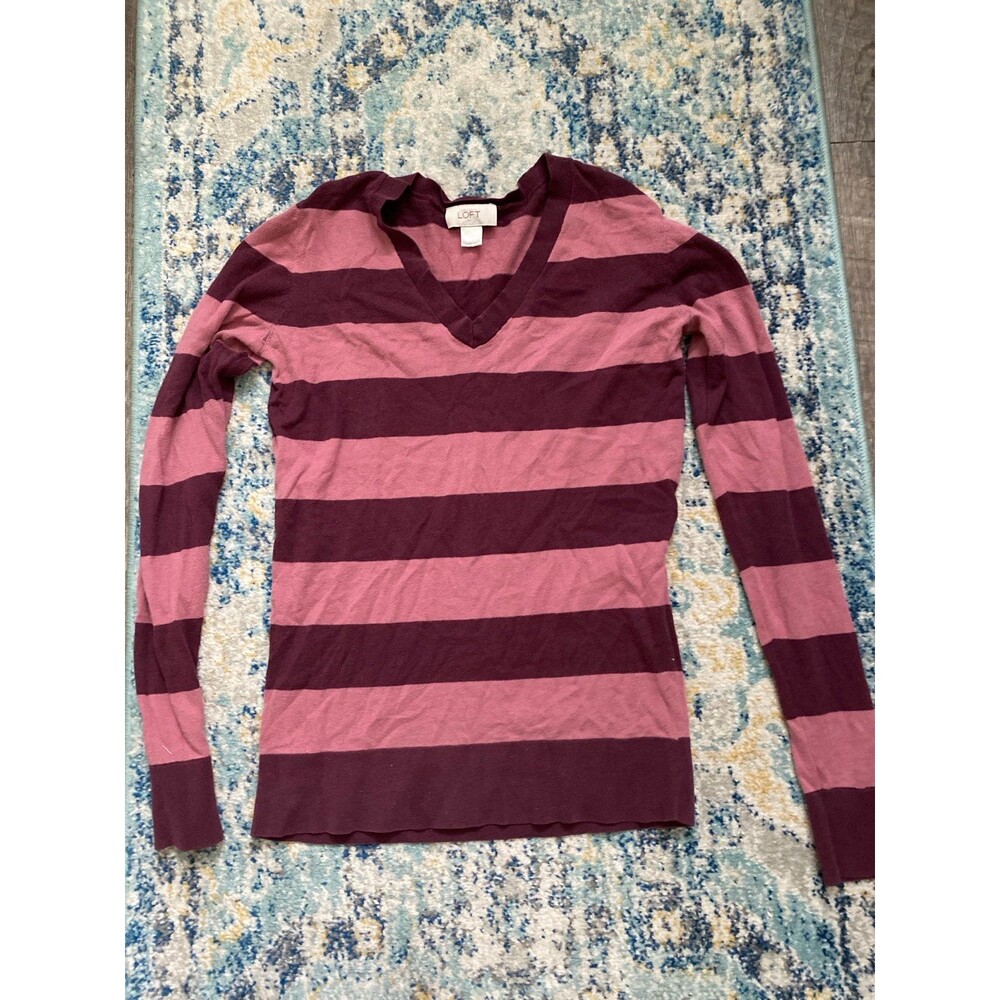 Loft striped sweater